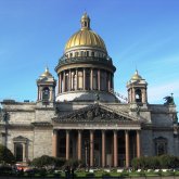Besuch der Isaakskathedrale in St. Petersburg