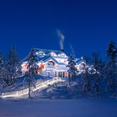 Besuch beim Weihnachtsmann von Kakslauttanen